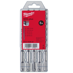 Milwaukee - SDS-Plus M2 Drill Bits - Set Of 5