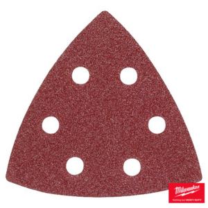 Milwaukee - 60G Sanding Paper  For Multi Tool - 93mmx93mm (8 Pieces)